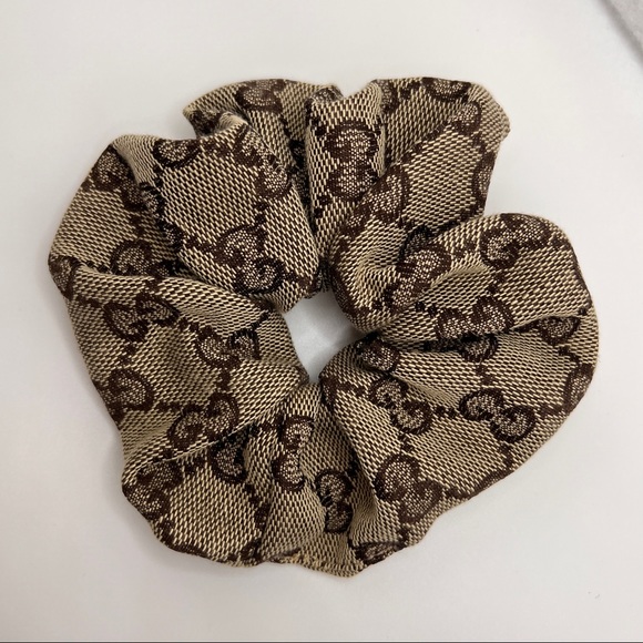 GG Monogram Luxury Hair Scrunchie 💕 - Picture 1 of 5